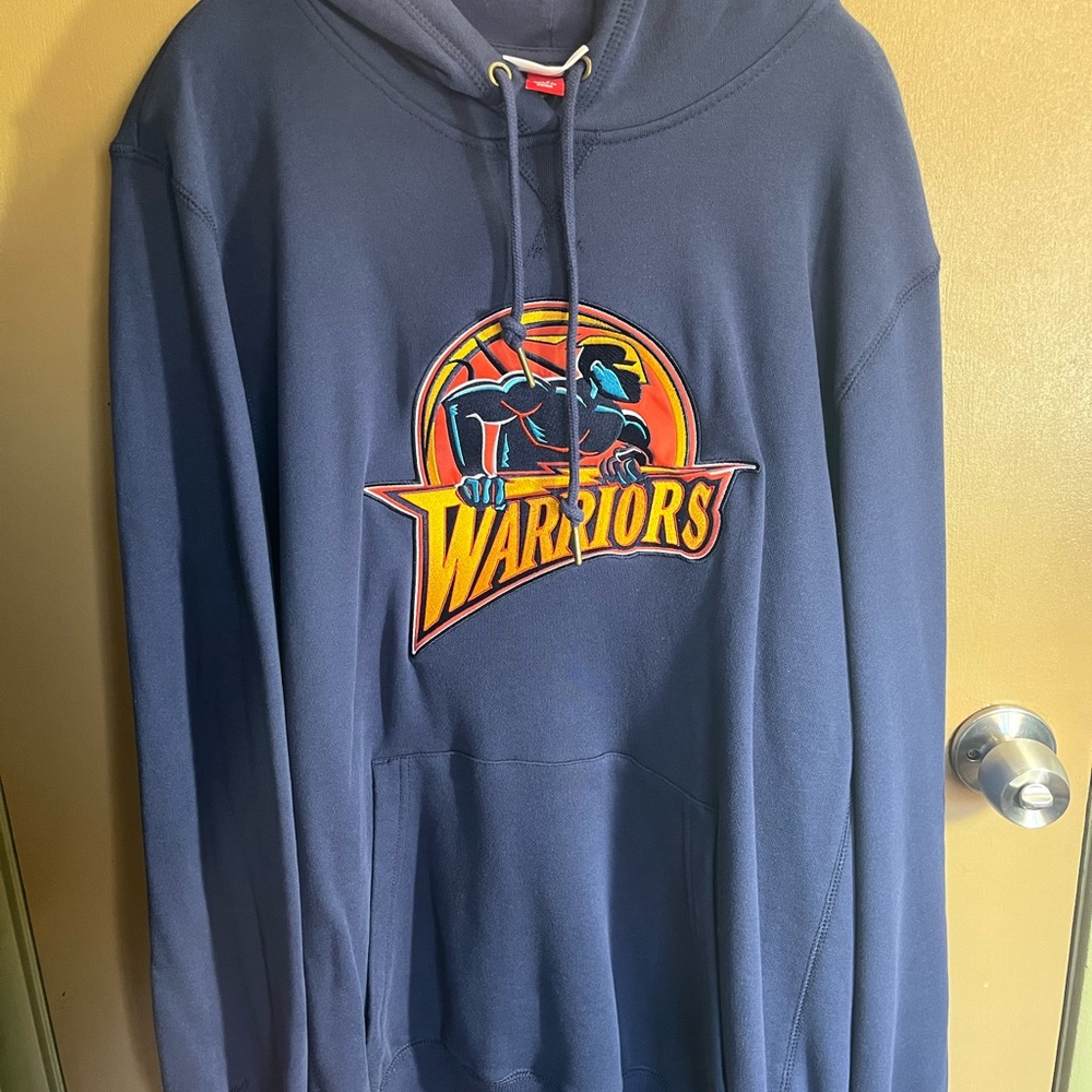 Golden State Warriors Navy Blue Hoodie
